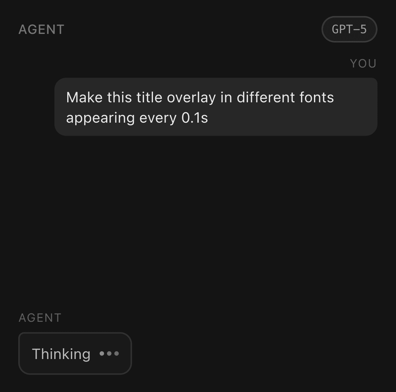Editing agent