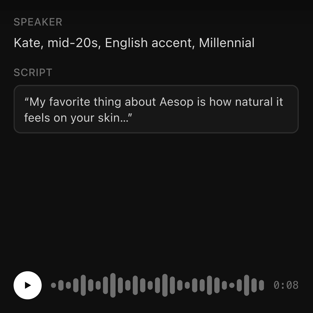 Audio